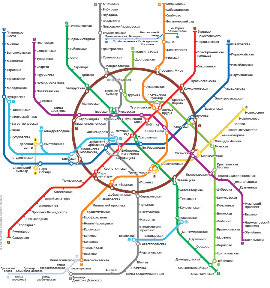 метро преображенская площадь схема